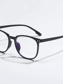 1 件装浅色平光镜片全框眼镜，带拉链盒 - 無色 - 查看 5