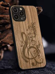 müzik notası desenli telefon kılıfı - Çok renkli - Görünüm 3