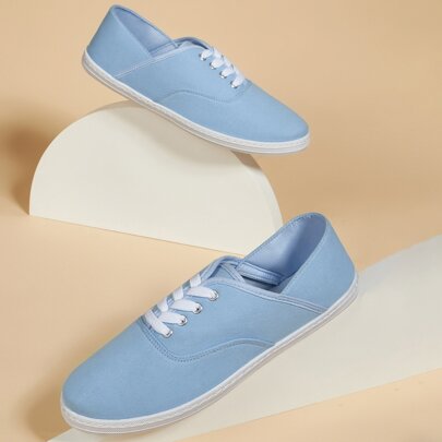 Lace-up Front Casual Shoes