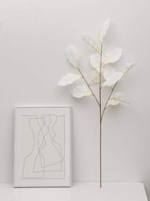 1入組人造植物 - 白色 - 查看 3