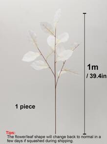 1入組人造植物 - 白色 - 查看 4