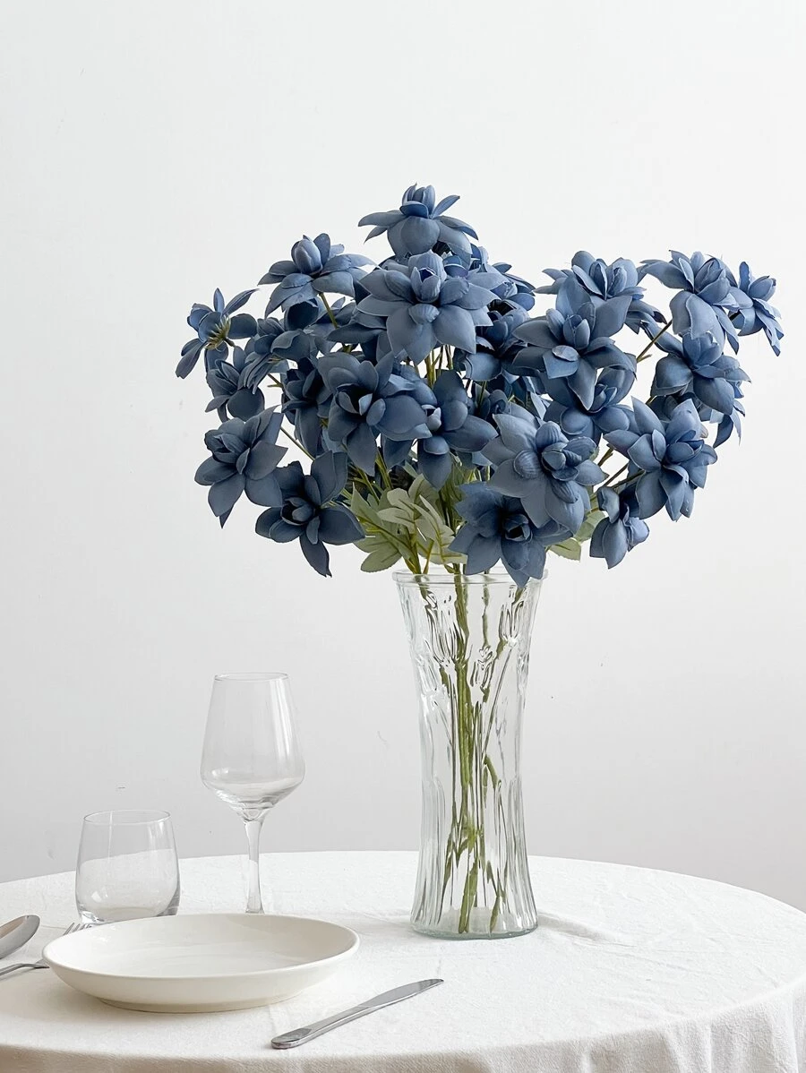 1入組擬真花 - 藍色 - 查看 1