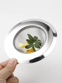 1入組不銹鋼水槽過濾器 - 銀色 - 查看 1