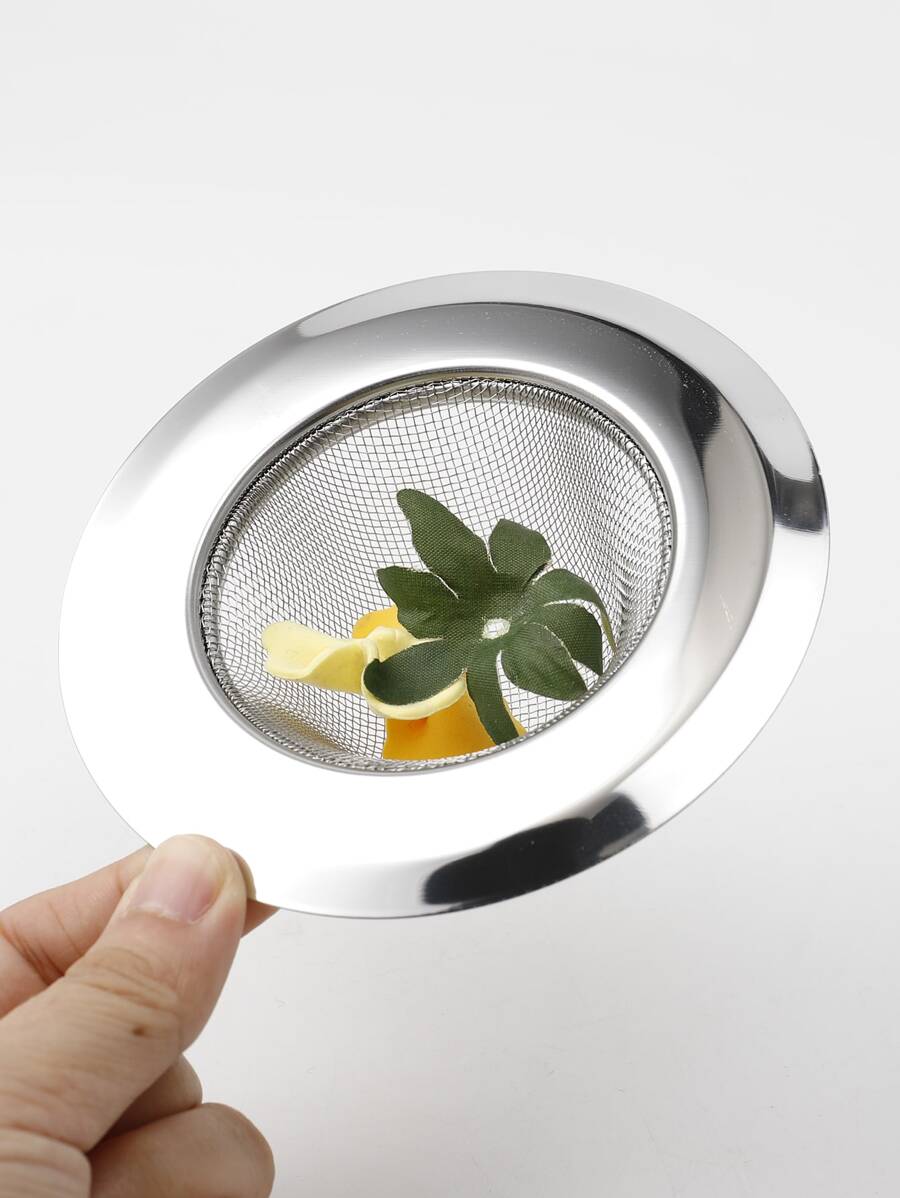 1入組不銹鋼水槽過濾器 - 銀色 - 查看 1