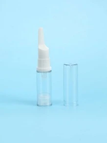 1pc 5ML Chai bơm không có không khí Rỗng Huyết thanh mắt có thể đổ đầy Chai chân không Kem mỹ phẩm Hộp đựng kem dưỡng da Hộp đựng kem nền & huyết thanh trang điểm, Chai du lịch (5ML) - trắng - Xem 1
