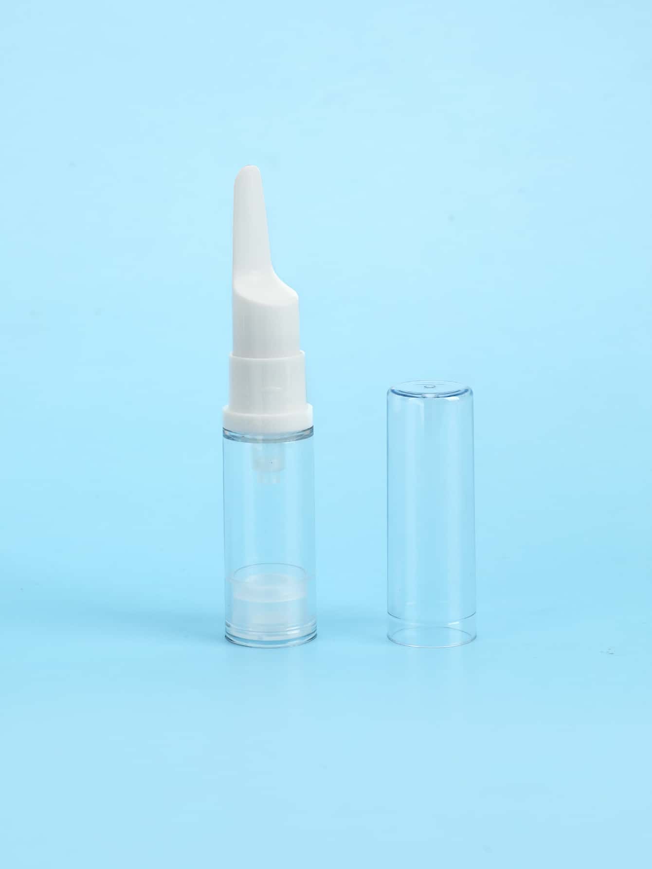 1pc 5ML Chai bơm không có không khí Rỗng Huyết thanh mắt có thể đổ đầy Chai chân không Kem mỹ phẩm Hộp đựng kem dưỡng da Hộp đựng kem nền & huyết thanh trang điểm, Chai du lịch (5ML) - trắng - Xem 1