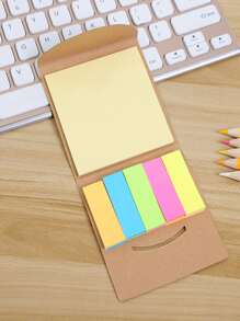 1pc Multifunction Sticky Note - Brown - View 4