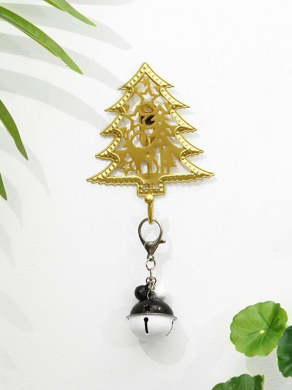 Gancho mural en forma de árbol de Navidad