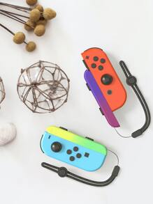 AKITOMO Accesorios de cuerda colgante con mango de interruptor de 2 piezas compatibles con Joycon, Color degradado
