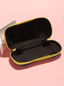 1 pc Children's Car Zipper Glasses Case