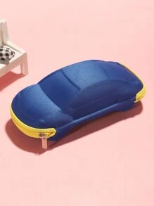 1 pc Children's Car Zipper Glasses Case