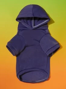 PETSIN 1入組寵物圖案運動衫 - 紫色 - 查看 7