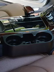 1入組素色車杯子支架 - 黑色 - 查看 1