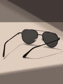 Kính thời trang Top Bar Phụ kiện đi biển sắc thái thanh lịch - Xám - Xem 3