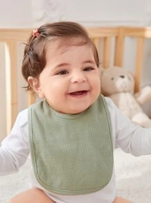 Bebé 3 piezas Babero unicolor - Multicolor - Ver 2