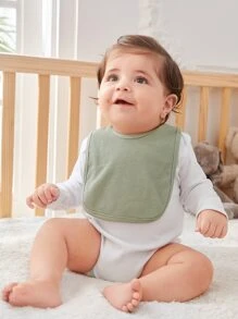 Bebé 3 piezas Babero unicolor - Multicolor - Ver 3