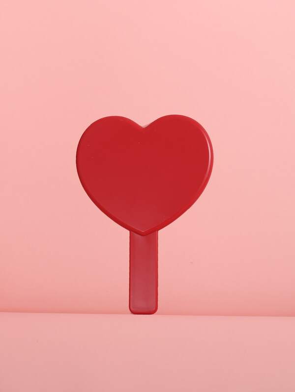Heart Shaped Handheld Makeup Mirror SHEIN USA