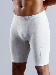 Hombres 3 piezas Calzoncillos boxer con estampado de letra - Multicolor - Ver 7