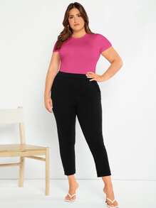 SHEIN BAE Kombinezony Rozmiar Plus Prosty Basics