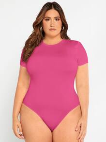 SHEIN BAE Kombinezony Rozmiar Plus Prosty Basics
