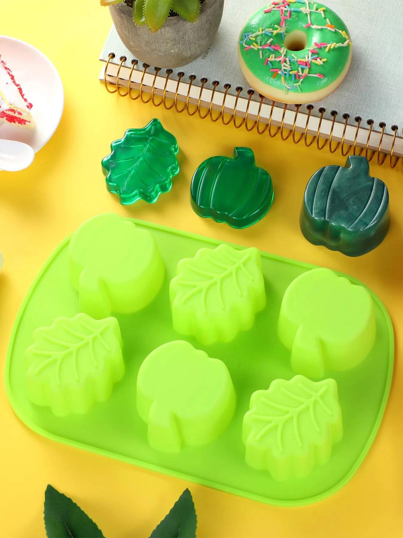 1個 葉っぱ かぼちゃ形 デザイン Diy シリコン型 Shein Japan