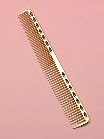 Hairdressing Space Aluminum Comb, Golden Hair Comb, Hair Styling Tool, Sparse Comb Teeth, Hair Styling Tool, Suitable For Home Salons, Hotels, Or Travel Use,Hair Brush,Comb,Hair Tools,Hair Products And Accessories For Barber Salon Beauty Travel Essentials,Back To School,Travel Holiday Essentials,Hair Accessories For Women,Brush,Hair Brushes,Edge Brush,Brush Hair,Hair Comb,Comb Hair,Detangling Brush,Ball Brush,Mini Hair Brush,Hair Brush Set,Wooden Comb,Hair Brush, Brush, Comb, Slick Back Brush, Hairbrush, Edge Brush, Brush Hair, Hair Comb, Hair Brush Set, Comb Hair, Mini Hair Brush, Detangling Brush, Hair Brushes, Hair Products, Hair Tools, Hair Stuff, Hair Care, Curly Hair Brush, Barber, Barber Accessories, Hairdressing Equipment,Travel Essentials,Hairstyle,Hairdressing