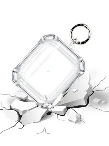 适用于 2/1、Apple 原装 Pro 2、3 蓝牙耳机的透明防摔保护壳 - 無色 - 查看 6