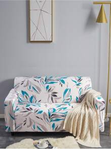 1入組樹葉印花沙發套 - 彩色 - 查看 1