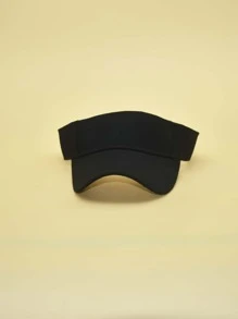 Niños Visera unicolor - Negro - Ver 2