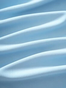 男士骷髅頭圖案T恤 - 藍色 - 查看 6