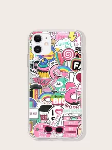 Coque compatible avec iPhone à motif mixte - Multicolore - Voir 1