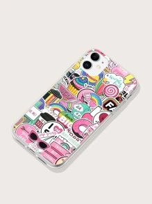 Coque compatible avec iPhone à motif mixte - Multicolore - Voir 2
