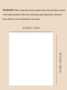 1 x chăn quấn trơn cho bé - Xám - Xem 6