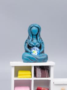 1pc Hình thiết kế trang trí thủ công - Màu xanh lam - Xem 1