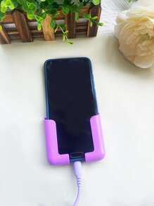 Soporte Adhesivo Para Teléfono De Coche Multifuncional Con Ancho Ajustable - Morado - Ver 2