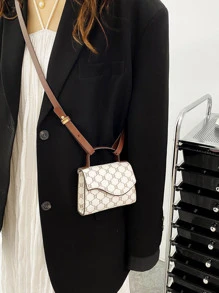 迷你滿版圖案方包 - 彩色 - 查看 5