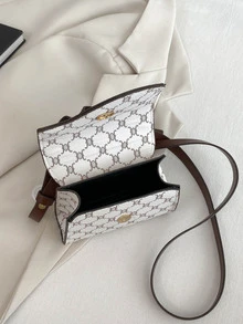 迷你滿版圖案方包 - 彩色 - 查看 7