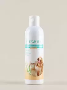 FAMOUS Cruelty Free Sulfate Lasting Fragrance Pets Shampoo For Dogs Cats Oatmeal And Aloe Hydrolyzed Wheat Protein Paraben & Phosphate-Free 237ml - Multicolor - View 5