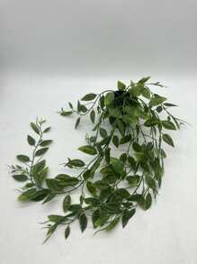 1入組人造盆栽植物 - 綠色 - 查看 3