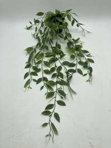 1入組人造盆栽植物 - 綠色 - 查看 2