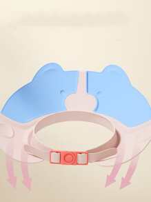 1pc Cartoon Design Random Kids Shower Cap - Multicolor - View 3