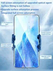 1 hoja templado Móvil Película compatible con Huawei - transparente - Ver 3