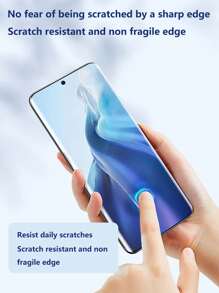 1 hoja templado Móvil Película compatible con Huawei - transparente - Ver 4