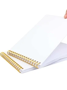Trees 1 pc daily planner to do list notepad - Yellow - View 3
