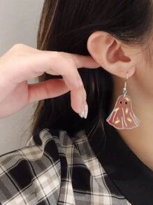 Pendientes largos con adorno de fantasma - Multicolor - Ver 2