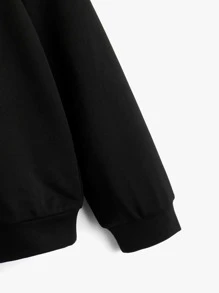 SHEIN Bộ hai mảnh Trai Thú vật Giải trí - màu đen - Xem 7