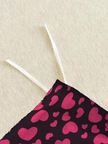 3pcs Heart-Beating Bedding Set (1 Duvet Cover + 2 Pillowcases, Without Comforter & Pillows), Soft, Lightweight, Comfortable, Suitable For All Seasons, Machine Washable, Bedroom Decor, Holiday Gift