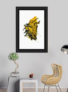 1 pieza 3d Zócalo adhesivo - Negro - Ver 3