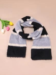 Color Block Scarf - Multicolor - View 1