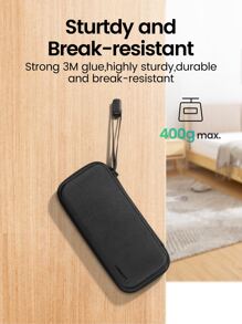 UGREEN 2入組車用掛勾掛鉤,快速固定夾子,汽車家庭辦公室鑰匙包耳機usb充電器電纜管理掛勾支架